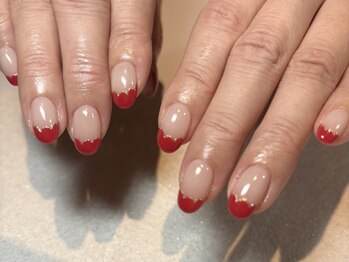 キュアーズ ネイル(CURES NAIL)/スカラップフレンチ