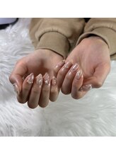 スターダストネイルビューティー 天神西通り本店(Beauty)/シンプルだけどゴージャス