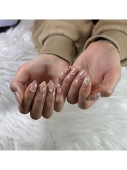 スターダストネイルビューティー 天神西通り本店(Beauty)/シンプルだけどゴージャス
