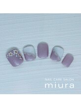 ネイルケアサロン ミウラ 井の頭通り店(miura)/４．５月フット定額アート