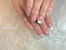 アンガット(angot.)の雰囲気（オフィスやシンプルネイル、ブライダルもお任せください♪）