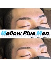 メロウプラス(mellow+)/メンズ眉毛/アイブロウ/眉毛