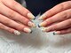 アウラ ネイル(Aura Nail)の写真/OLさんや社会人の方も多数ご来店！シンプルなネイルもお任せ。ワンカラーやフレンチも大人気♪