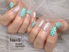 全員【Hand】スカルプ&デザイン6本set深爪・噛み爪OK★15950円→12100円