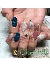ネイルサロン チェリッシュ(nail salon Cherish)/大理石ネイル