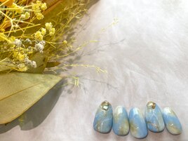大理石ネイル