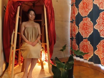 ミヤビ(MIYAVI.)の写真/桜島を見渡せるお部屋で贅沢なひと時を…♪リンパを巡らせ身体の中からデトックス！すっきり感がやみつきに