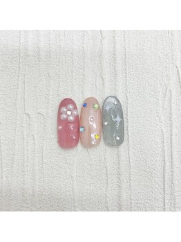 ルチア ネイルアンドアイラッシュ 元今泉店(Lucia)/定額ジェル（オフ込）¥7600～