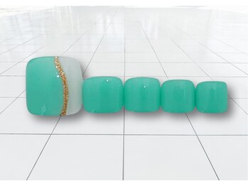 アイラッシュアンドネイルサロン カンカ(Kanka)/定額親指アートコース￥6,500