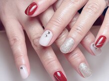 寺子屋ビューティーズ(寺子屋Beauty's)/定額ネイル　大人っぽくかわいい