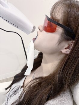 ティアナ 秋田大館店(Tiana)/ホワイトニングLEDの照射距離