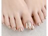 FOOT 親指フリーアートorミラーネイル 6000円