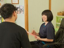 安井接骨院 正徳院の雰囲気（初回来院時にお身体の状態をカウンセリングします。）