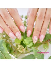 ８月たゆnail祭りデザイン