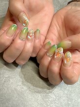 エム(em)/みどりグラデーション