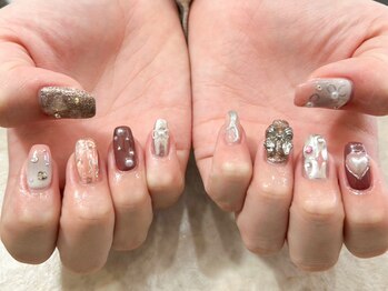 テラス(TERRACE)/ガーリーゴージャスネイル