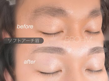 ブローム 目黒店(BROHM)/似合わせソフトアーチ眉