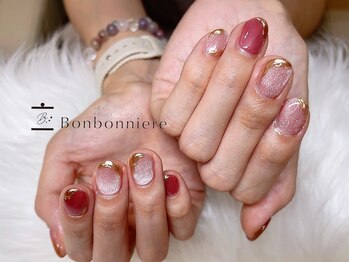 ネイル ボンボニエール 京阪シティモール天満橋店(Nail bonbonniere)/持込デザイン