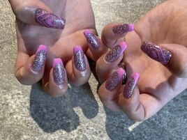 【ジェル】Y2Kハートデザイン