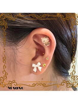 マオヌー(MAONU)/耳ツボジュエリー☆
