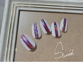 サンリッチ 恵比寿(Sunrich)/爪が薄い方必見/爪育ネイル