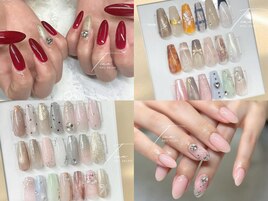 ワンカラー+選べるアート2本