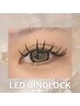《濃さ&持続◎まつげエクステ》LEDバインドロック80束¥9300
