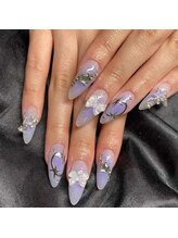 ブリング 東新宿 歌舞伎町(Bling)/リボン／ムラサキネイル