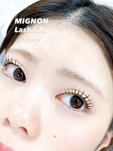 ミニョン(MIGNON)/ＭＩＧＮＯＮラッシュリフト