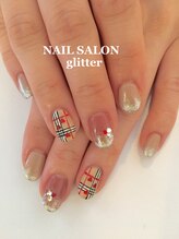ネイルサロン グリッター(NAIL SALON glitter)/バーバリーネイル