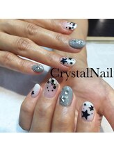 クリスタルネイル ボンベルタ橘店(CRYSTAL NAIL)/星ネイル
