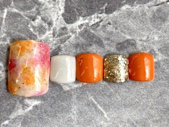 ヴァンネイル 海老名店(Van Nail)/フット定額デザイン ¥4990