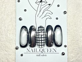 かこみ×ミラーネイル♪￥9900