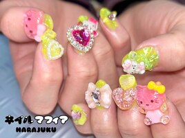 春カラー/ネオン/イエロー/y2k