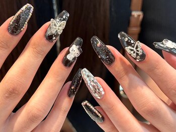 シェリーラメール 池袋店(cherie la mer)/ブラックネイル