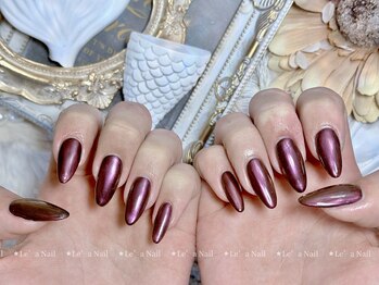 レアネイル 渋谷店(Le’a nail)/ミラーネイル