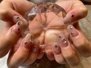 フラッシュネイルフレンチネイル