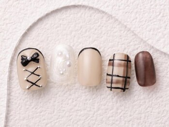 アイネイルズ 大宮店(I nails)/バレエリボン
