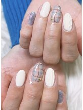 マヌスキュア/チェックネイル