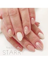 スターリー(STARRY)/手描フラワー　キルティング　