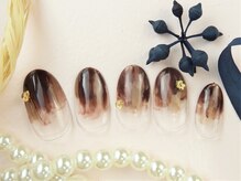 ネイルズガッシュ 武蔵小山店(NAILsGUSH)/＊brown nail＊