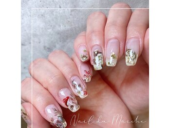 ネイルドゥマルシェ(Nail du Marche)/秋のアートネイル☆