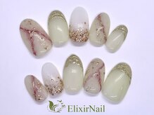 エリクサーネイル 渋谷(Elixir Nail)/定額bカジュアル/クーポン使用