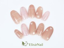 エリクサーネイル 神田(Elixir Nail)/シンプル / クーポン使用