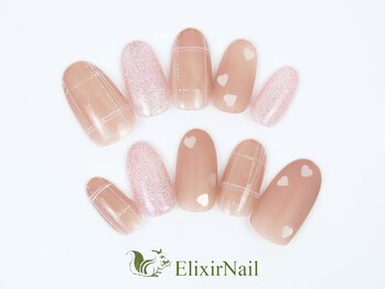 エリクサーネイル 神田(Elixir Nail)/シンプル / クーポン使用