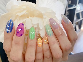 ネイルアンドビューティー アトリエスタイル(Nails&Beauty Atelier STYLE)/アートつけ放題 ¥11000