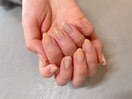 グラデーションネイル/ベージュ