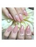 ★English-speaking Manicurist Oku★【off＋one-color gel nail】