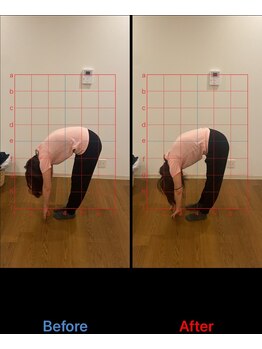 ヨモギ(YOMOGI)/ before/after【ピラティス】