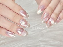 リッシュ トロワ(RICHE trois)/チークマグネットミラーネイル